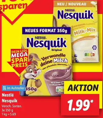 Lidl Nestlé Nesquik Angebot