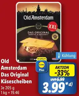 Lidl Old Amsterdam Das Original Käsescheiben Angebot