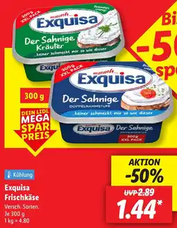 Lidl Exquisa Frischkäse Angebot