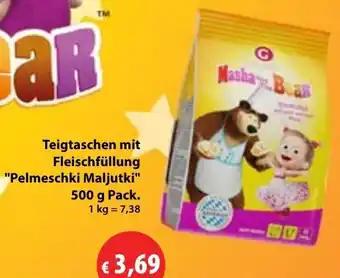 Mix Markt Teigtaschen mit Fleischfüllung "Pelmeschki Maljutki" Angebot