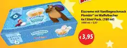 Mix Markt Eiscreme mit Vanillegeschmack Plombir Angebot