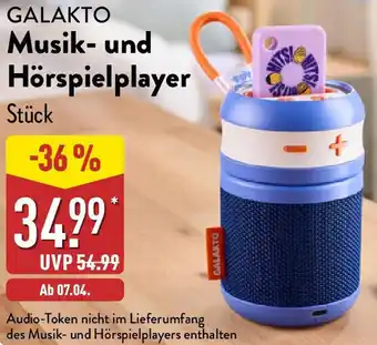 Aldi Nord GALAKTO Musik- und Hörspielplayer Angebot