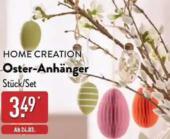 Aldi Nord HOME CREATION Oster-Anhänger Angebot