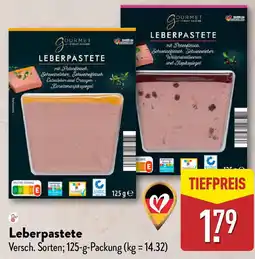 Aldi Nord GOURMET FINEST CUISINE Leberpastete Angebot