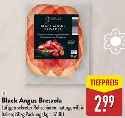 Aldi Nord GOURMET FINEST CUISINE Black Angus Bresaola Angebot