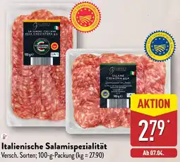 Aldi Nord GOURMET FINEST CUISINE Italienische Salamispezialität Angebot