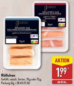 Aldi Nord GOURMET FINEST CUISINE Röllchen Angebot