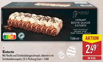 Aldi Nord GOURMET FINEST CUISINE Eistorte Angebot