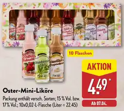 Aldi Nord Oster-Mini-Liköre Angebot