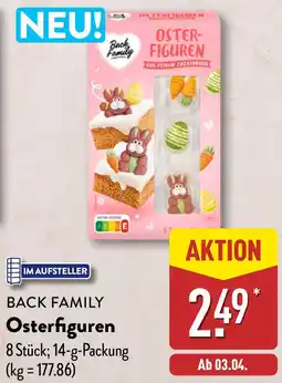 Aldi Nord BACK FAMILY Osterfiguren Angebot