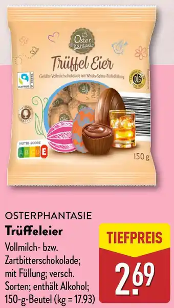 Aldi Nord OSTERPHANTASIE Trüffeleier Angebot