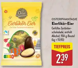 Aldi Nord OSTERPHANTASIE Eierlikör-Eier Angebot