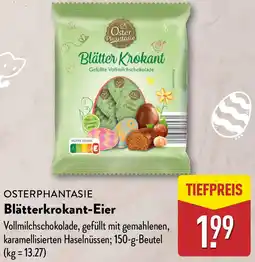 Aldi Nord OSTERPHANTASIE Blätterkrokant-Eier Angebot