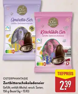 Aldi Nord OSTERPHANTASIE Zartbitterschokoladeneier Angebot