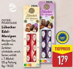 Aldi Nord OSTERPHANTASIE Lübecker Edel-Marzipan Angebot