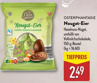 Aldi Nord OSTERPHANTASIE Nougat-Eier Angebot