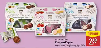 Aldi Nord MOSER ROTH Knusper-Kugeln Angebot