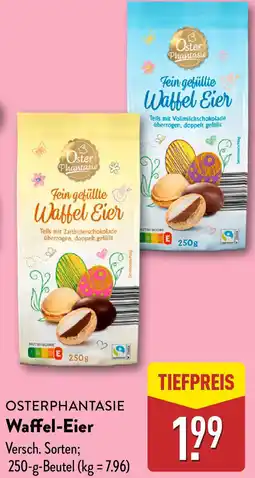 Aldi Nord OSTERPHANTASIE Waffel-Eier Angebot