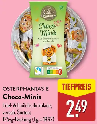 Aldi Nord OSTERPHANTASIE Choco-Minis Angebot