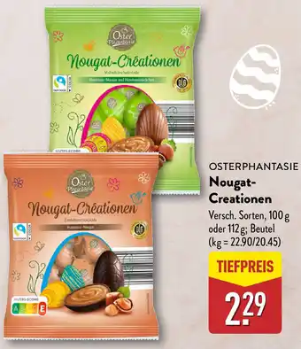 Aldi Nord OSTERPHANTASIE Nougat Creationen Angebot