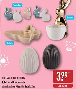 Aldi Nord HOME CREATION Oster-Keramik Angebot