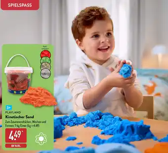 Aldi Nord PLAYLAND Kinetischer Sand Angebot