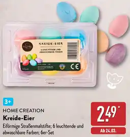 Aldi Nord HOME CREATION Kreide-Eier Angebot