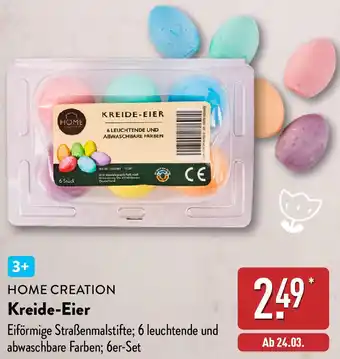 Aldi Nord HOME CREATION Kreide-Eier Angebot