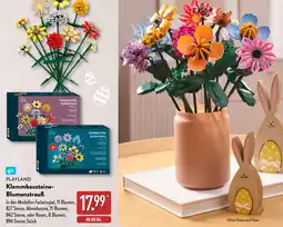 Aldi Nord PLAYLAND Klemmbausteine Blumenstrauß Angebot