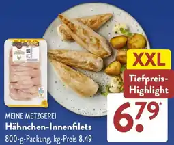 Aldi Süd MEINE METZGEREI Hähnchen-Innenfilets Angebot