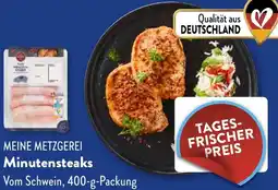 Aldi Süd MEINE METZGEREI Minutensteaks Angebot