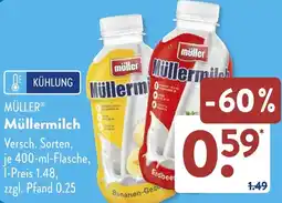 Aldi Süd MÜLLER Müllermilch Angebot