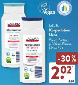 Aldi Süd LACURA Körperlotion Urea Angebot