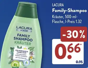 Aldi Süd LACURA Family-Shampoo Angebot