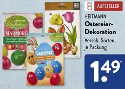 Aldi Süd HEITMANN Ostereier Dekoration Angebot