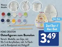 Aldi Süd HOME CREATION Osterfiguren zum Bemalen Angebot