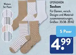 Aldi Süd UP2FASHION Socken Angebot