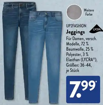 Aldi Süd UP2FASHION Jeggings Angebot