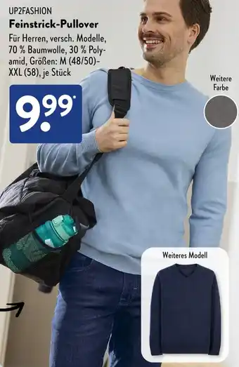 Aldi Süd UP2FASHION Feinstrick-Pullover Angebot