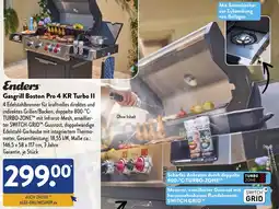 Aldi Süd Enders Gasgrill Boston Pro 4 KR Turbo II Angebot