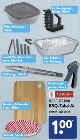 Aldi Süd JES COLLECTION BBQ-Zubehör Angebot