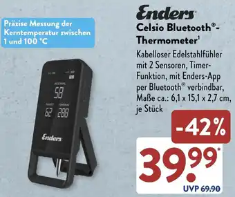 Aldi Süd Enders Celsio Bluetooth Thermometer Angebot