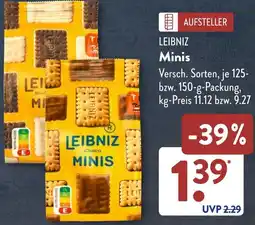 Aldi Süd LEIBNIZ Minis Angebot