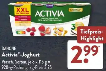 Aldi Süd DANONE Activia Joghurt Angebot