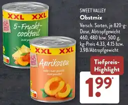 Aldi Süd SWEET VALLEY Obstmix Angebot