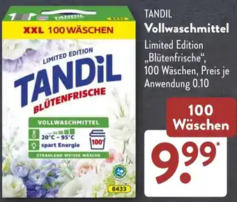 Aldi Süd TANDIL Vollwaschmittel Angebot