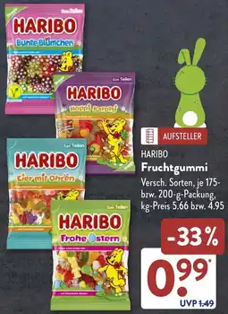 Aldi Süd HARIBO Fruchtgummi Angebot