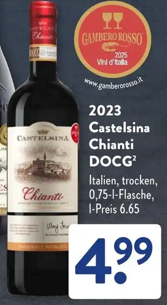 Aldi Süd 2023 Castelsina Chianti DOCG Angebot