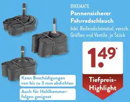 Aldi Süd BIKEMATE Pannensicherer Fahrradschlauch Angebot