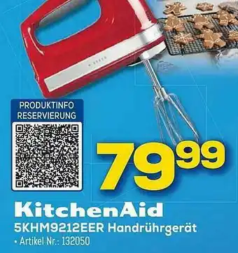 Euronics Berlet Kitchenaid 5khm9212eer Handrührgerät Angebot